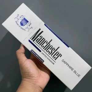 Manchester Sapphire Blue Cigarette