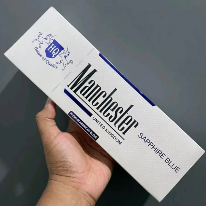 Manchester Sapphire Blue Cigarette